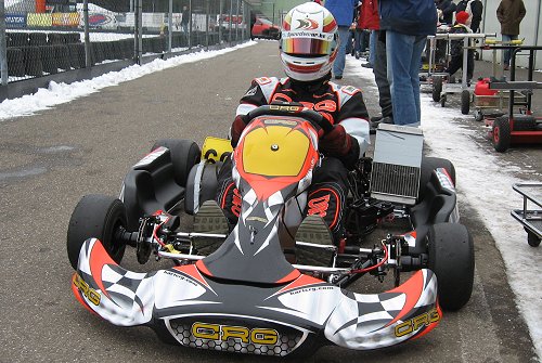 Roy Bakker in zee met CRG Holland
